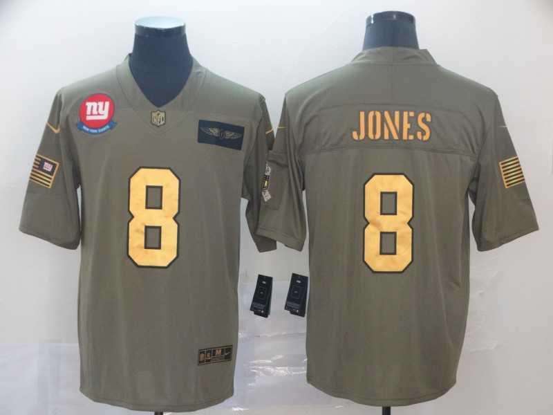 Nike Giants 8 Daniel Jones 2019 Olive Gold Salute To Service Limited Jersey,We sell and wholesale Nike Giants 8 Daniel Jones 2019 Olive Gold Salute To Service Limited Jersey on line form chian!